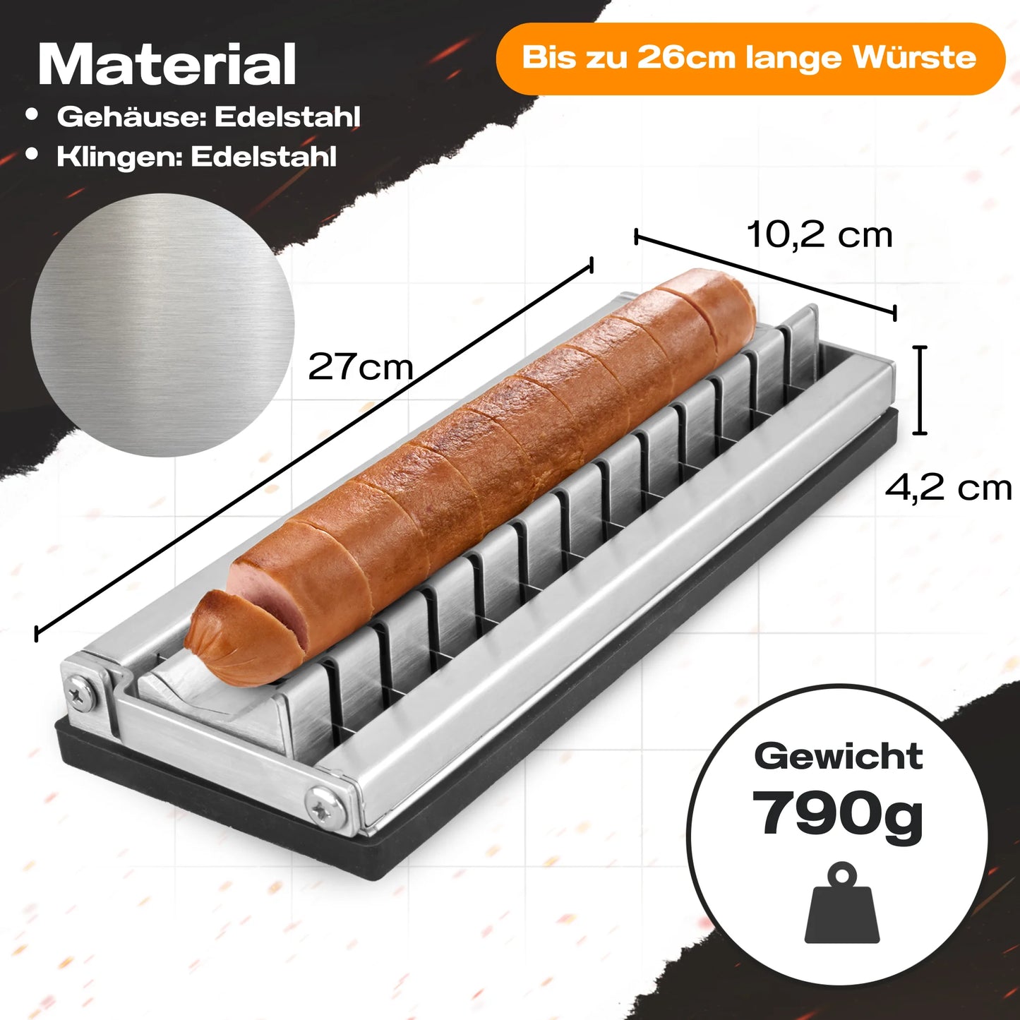 Premium Currywurstschneider