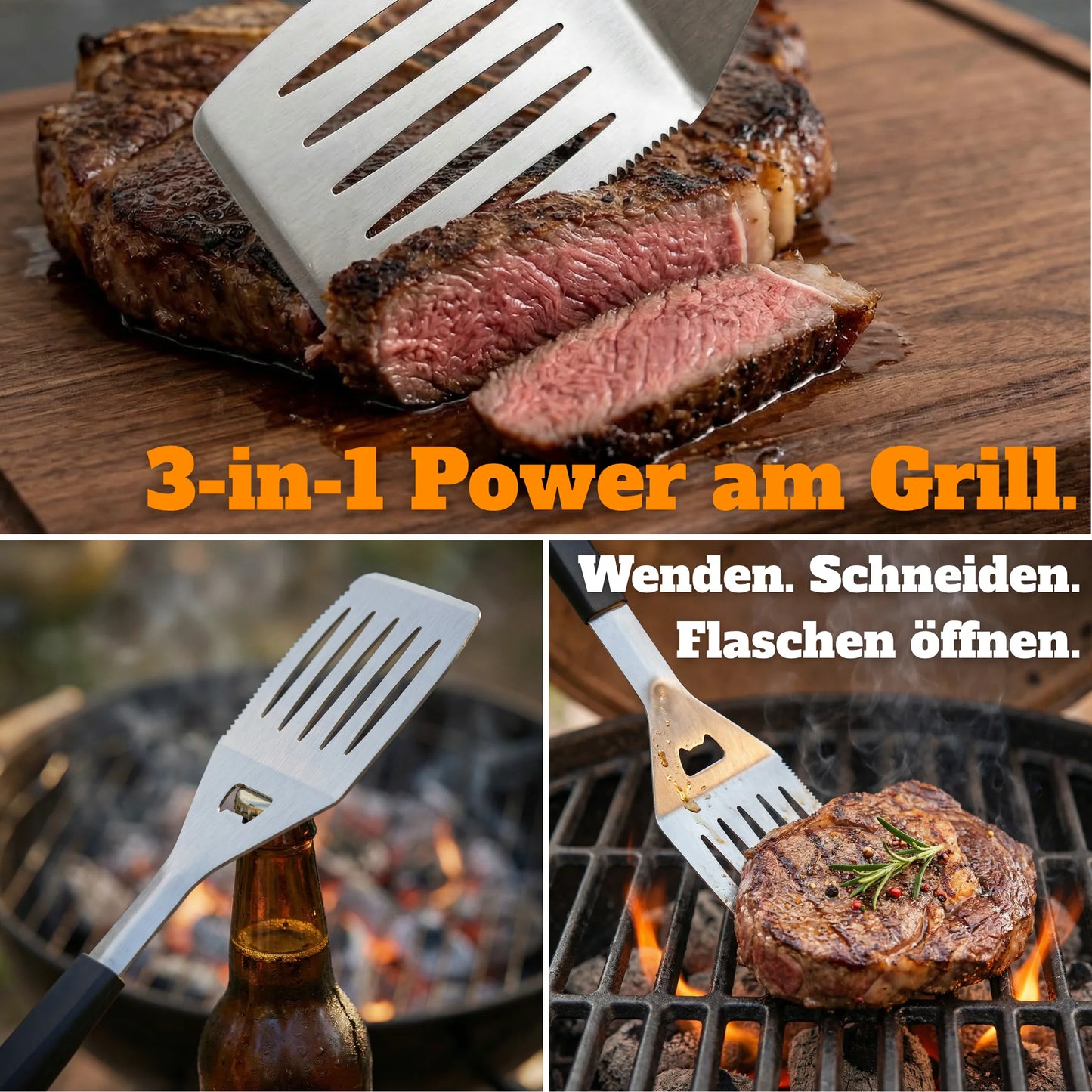 Grillkoffer aus Kiefernholz