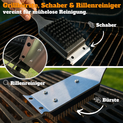 Grillkoffer aus Metall