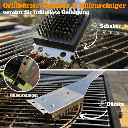 Grillkoffer aus Kiefernholz