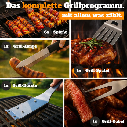 Grillkoffer aus Kiefernholz