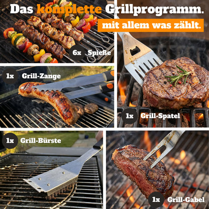 Grillkoffer aus Kiefernholz